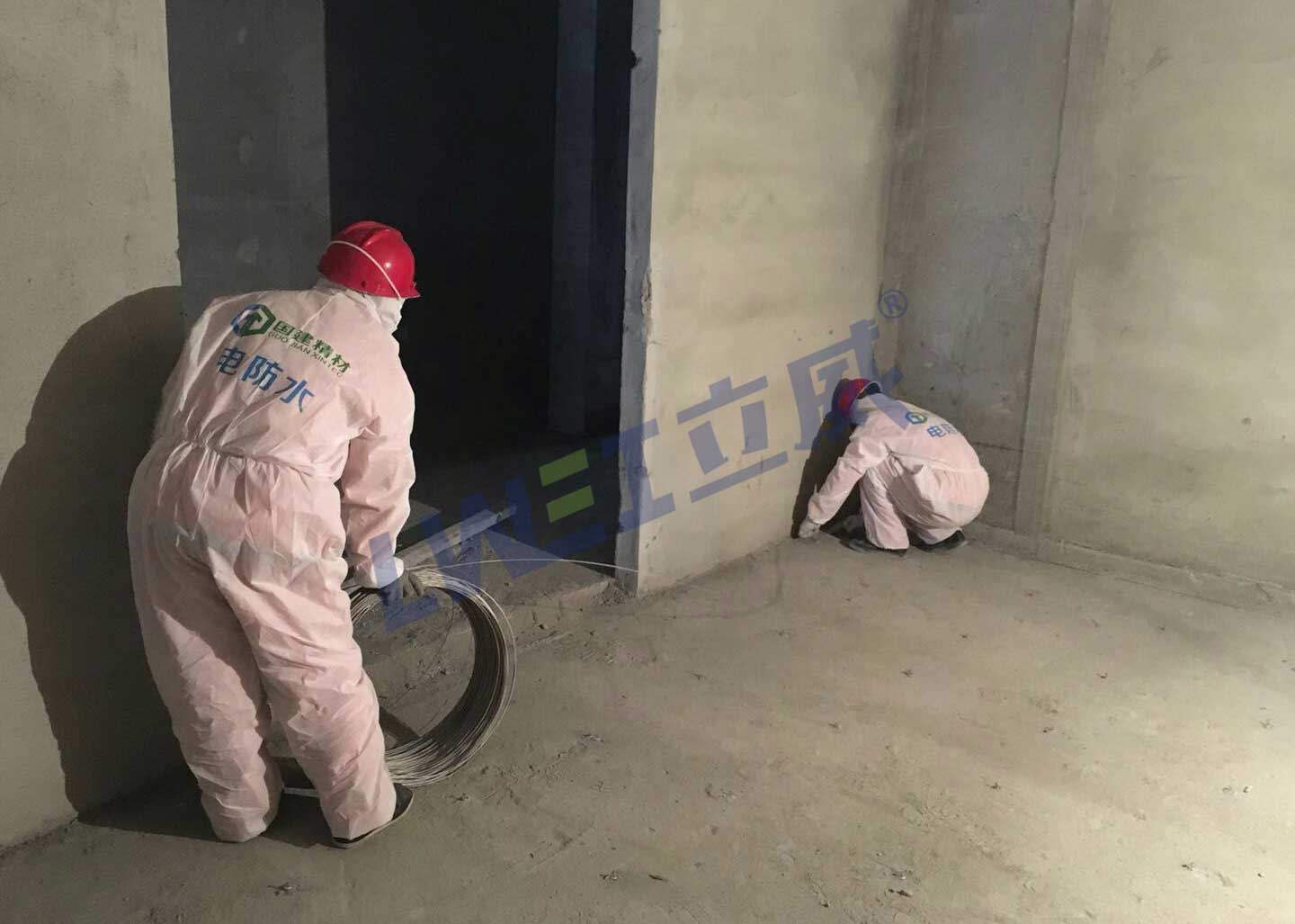 大连万科观贤别墅电渗透防潮