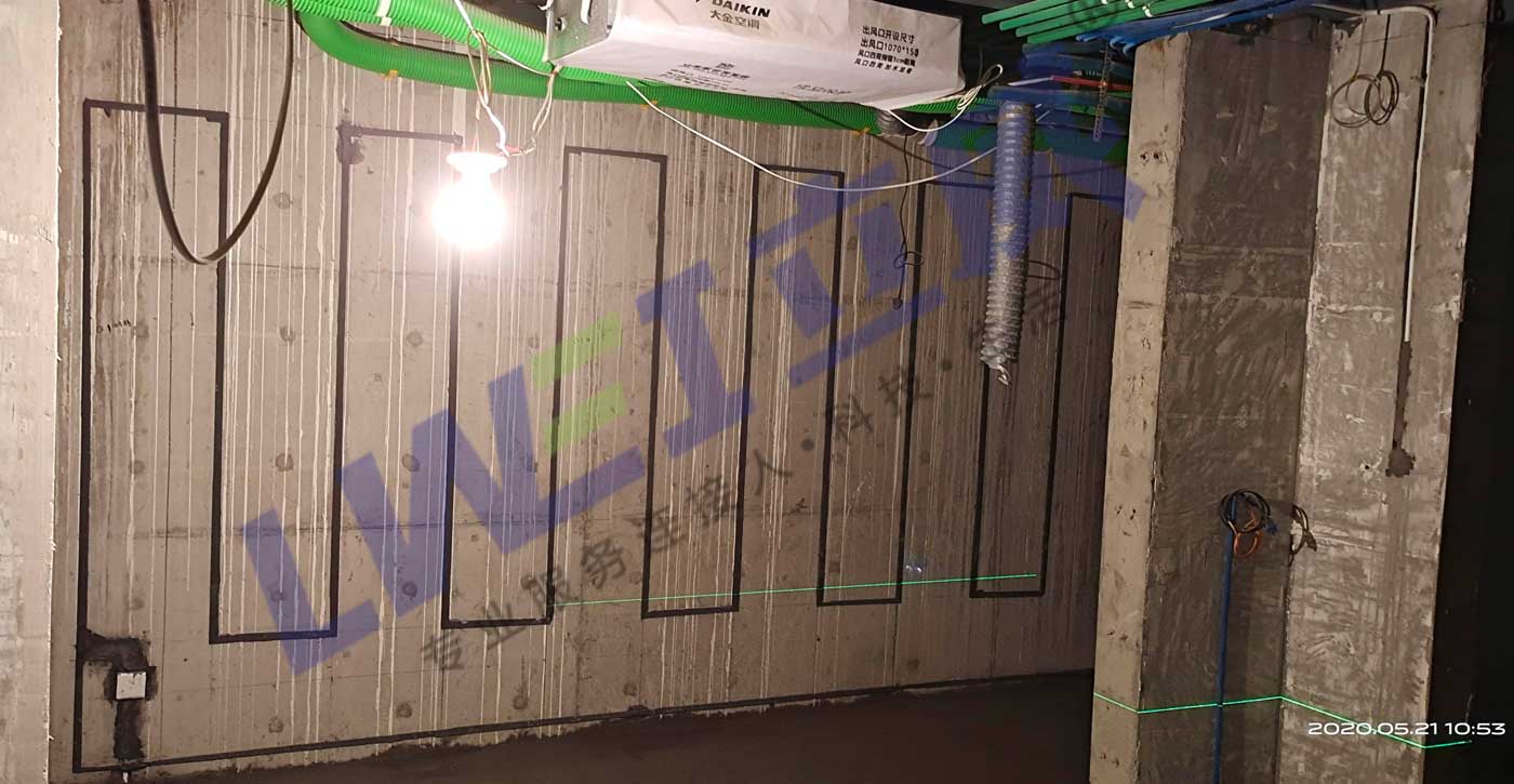 西安融创星美御立威电渗透地下室施工防潮案例